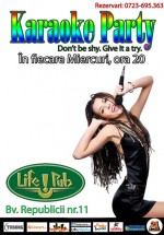 Karaoke în Life Pub din Timişoara