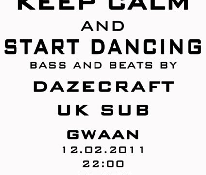 Keep Calm & Start Dancing