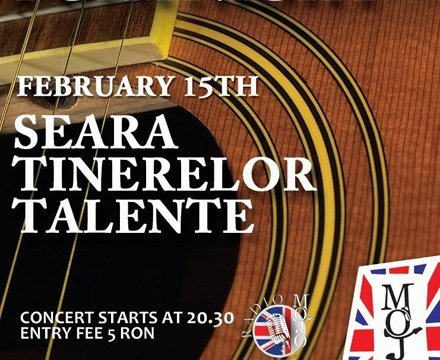 Seara tinerelor talente Club Mojo