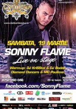 Concert Sonny Flame în Club Bamboo din Cluj-Napoca