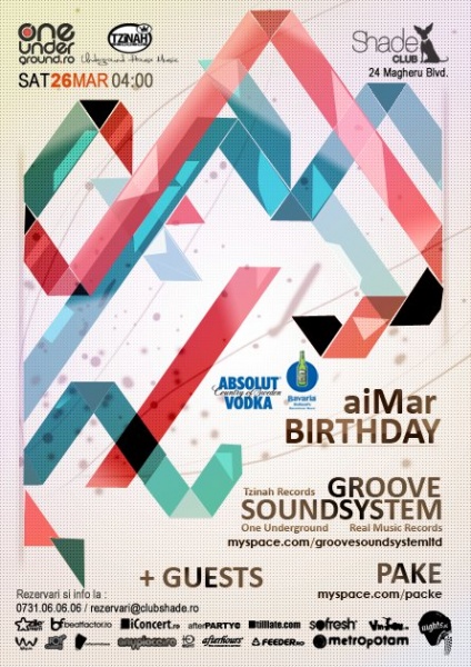 aiMar Birthday în Club Shade din Bucureşti