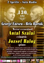 George Enescu – Bela Bartok la Sala Radio din Bucureşti