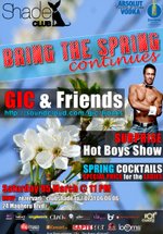 Bring the Sping continues Club Shade Bucuresti