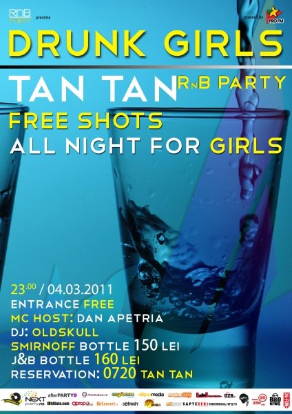 DRUNK GIRLS RnB Party TAN TAN