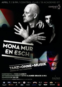 Concert Mona Mur & En Esch în Club Control din Bucureşti