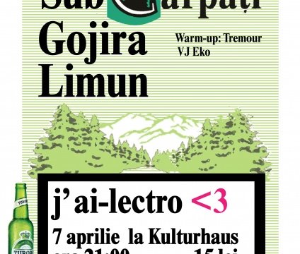 afis jailectro cu sticla and logo tuborg