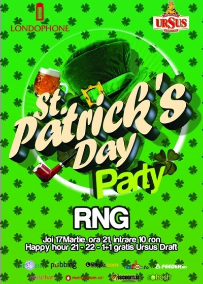 St. Patrick’s Day în Londophone din Bucureşti