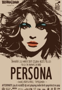 Concert Persona în Booha Bar din Cluj-Napoca