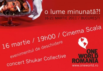 Concert Shukar Collective în Cinema Scala din Bucureşti
