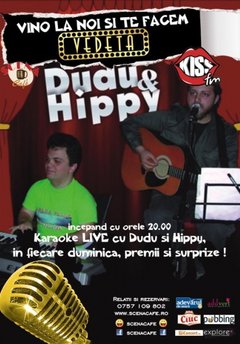 Karaoke Live cu Dudu şi Hippy în Scena Cafe din Galaţi