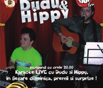 Karaoke Live cu Dudu şi Hippy în Scena Cafe din Galaţi