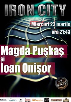 Magda Puşkş şi Ioan Onişor în Iron City din Bucureşti