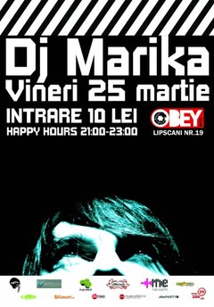 DJ Marika în Club Obey din Bucureşti