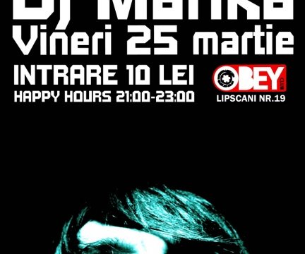 DJ Marika în Club Obey din Bucureşti