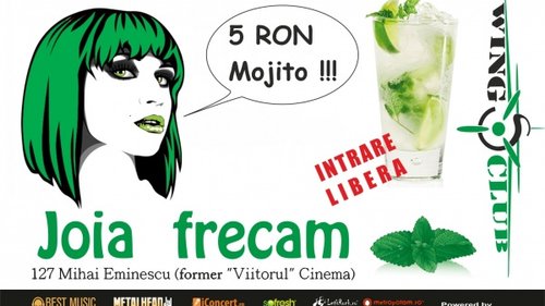 Party „Joia frecăm menta” în Wings Club din Bucureşti