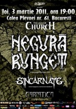 Concert Negură Bunget în The Silver Church din Bucureşti
