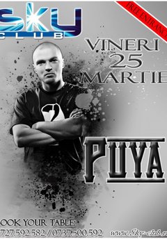 Concert Puya în Sky Club din Ploieşti