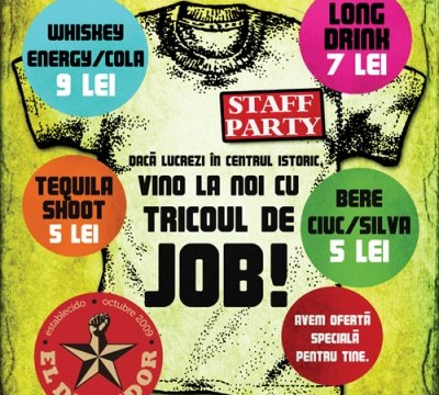 Staff Party El Dicator Bucuresti