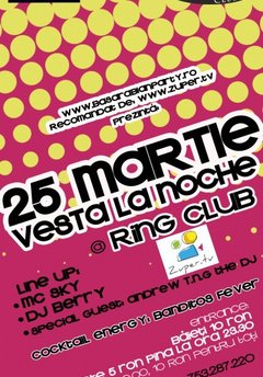 Vesta la noche în Ring Club din Cluj-Napoca