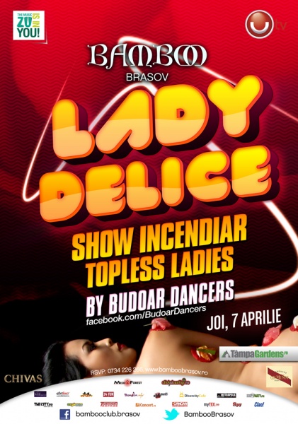 „Lady Delice” în Club Bamboo din Braşov