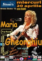 Concert Maria Gheorghiu în Sinner’s Club din Bucureşti