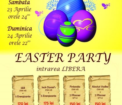 Poster – Happy Easter Party 2