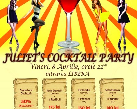 Poster – Juliet’s Cocktail Party