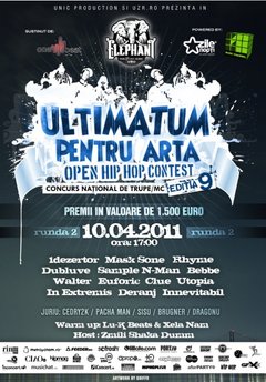 Ultimatum Pentru Artă în Elephant Pub din Bucureşti