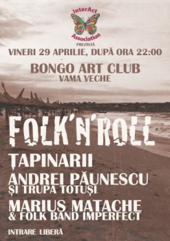 Folk’N’Roll în Bongo Art Club din Vama Veche