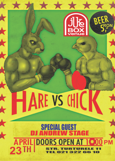 Easter Extravaganzza Party în Jukebox Venue din Bucureşti
