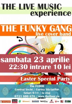 The Funky Gang în Club The Floor din Bucureşti