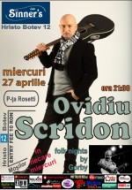 Concert Ovidiu Scridon în Sinner’s Club din Bucureşti