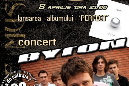 Concert Byron în Club Hush din Piteşti