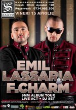Emil Lassaria & F.Charm în Season Club din Oneşti
