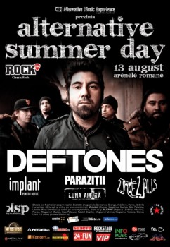 Concert Deftones la Arenele Romane din Bucureşti
