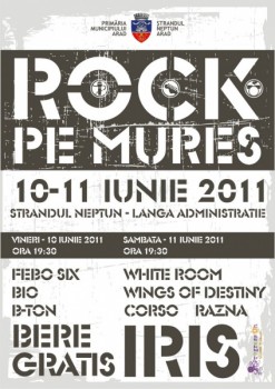 Festivalul Rock pe Mureş 2011 la Ştrandul Neptun din Arad