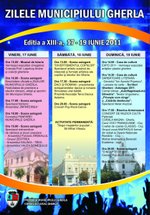 afis zilele gherlei2011