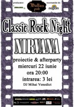 Classic Rock Night cu Nirvana în Dallas Pub din Botoşani