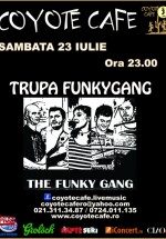 Concert The Funky Gang în Coyote Cafe la Bucureşti