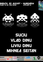Suciu și Vlad Dinu la Mansardă în Bucureşti