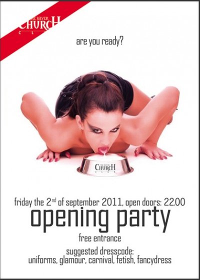 Opening Party în The Silver Church din Bucureşti