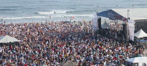 Beach concert