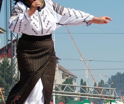 Laura Lavric pe scena