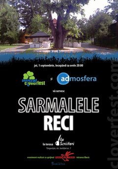 afis_Sarmalele_Reci_La_Scriitori