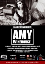 În amintirea unei dive – tribut Amy Winehouse în Bucureşti