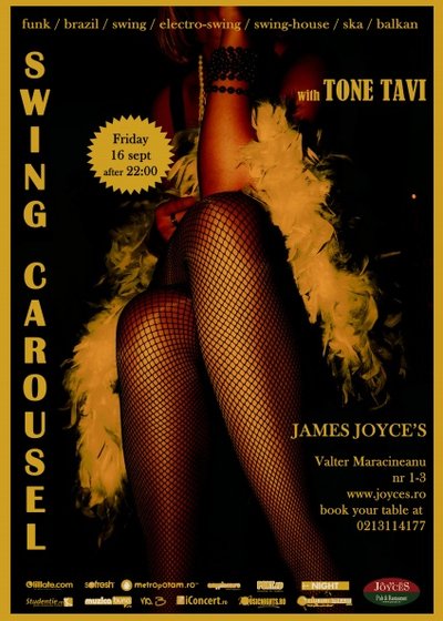 Swing Carousel în James Joyce’s din Bucureşti