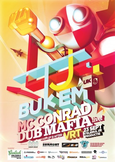 LTJ Bukem & Mc Conrad şi Dub Mafia la Atelierul de Producţie din Bucureşti