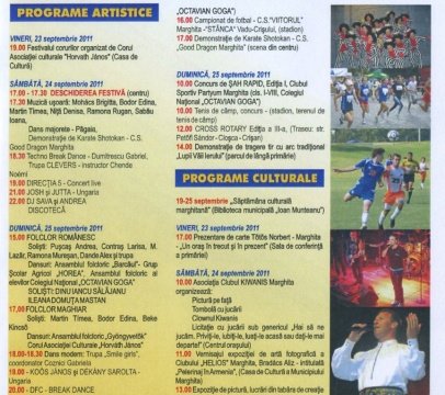 program-zilele-marghitei-2011