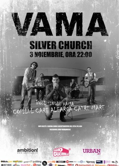 Concert Vama (Lansare single) în The Silver Church din Bucureşti
