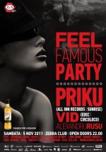 Feel Famous Party! în Zebra Club din Bacău